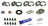 SKF SDK335-CMK Axle Differential Bearing and Seal Kit - Rear