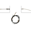Dorman C126813 Parking Brake Cable - Rear Left or Rear Right