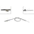 Dorman C660054 Parking Brake Cable - Rear Right