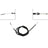 Dorman C660097 Parking Brake Cable - Rear Right