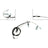 Dorman C660113 Parking Brake Cable - Rear, Rear Left or Rear Right