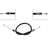 Dorman C660122 Parking Brake Cable - Rear Left