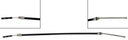 Dorman C660138 Parking Brake Cable - Rear Right