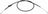 Dorman C660177 Parking Brake Cable - Front