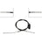 Dorman C660290 Parking Brake Cable - Front