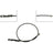 Dorman C660291 Parking Brake Cable - Intermediate