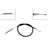 Dorman C660415 Parking Brake Cable - Rear Left