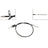 Dorman C660466 Parking Brake Cable - Rear Right