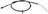Dorman C660486 Parking Brake Cable - Rear Left