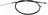 Dorman C661113 Parking Brake Cable - Rear Left
