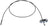 Dorman C661182 Parking Brake Cable - Intermediate