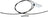 Dorman C661308 Parking Brake Cable - Intermediate