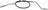 Dorman C661398 Parking Brake Cable - Rear Left