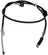 Dorman C661423 Parking Brake Cable - Rear Left