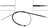 Dorman C92437 Parking Brake Cable - Front
