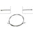 Dorman C92464 Parking Brake Cable - Intermediate