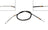 Dorman C92573 Parking Brake Cable - Rear Right