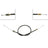Dorman C92843 Parking Brake Cable - Rear Right