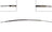Dorman C92852 Parking Brake Cable - Rear Left