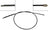 Dorman C92875 Parking Brake Cable - Intermediate