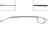 Dorman C92876 Parking Brake Cable - Rear Left or Rear Right