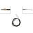 Dorman C93272 Parking Brake Cable - Rear Left or Rear Right