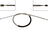 Dorman C93373 Parking Brake Cable - Rear Left