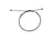 Dorman C93471 Parking Brake Cable - Intermediate