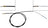 Dorman C93549 Parking Brake Cable - Front