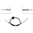 Dorman C94130 Parking Brake Cable - Front