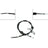 Dorman C94420 Parking Brake Cable - Rear Left