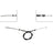 Dorman C94458 Parking Brake Cable - Rear Left