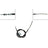 Dorman C94675 Parking Brake Cable - Rear Left