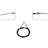 Dorman C94740 Parking Brake Cable - Rear Left or Rear Right