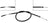 Dorman C94977 Parking Brake Cable - Intermediate, Left Intermediate or Right Intermediate