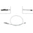 Dorman C95380 Parking Brake Cable - Intermediate