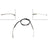 Dorman C95505 Parking Brake Cable - Front
