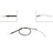 Dorman C95626 Parking Brake Cable - Rear Right