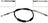 Dorman C96158 Parking Brake Cable - Rear Left
