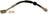 Dorman H38655 Brake Hydraulic Hose - Rear Left
