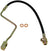 Dorman H38950 Brake Hydraulic Hose - Front Left
