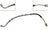 Dorman H620329 Brake Hydraulic Hose - Front Right