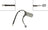 Dorman H620334 Brake Hydraulic Hose - Rear Left