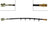Dorman H620375 Brake Hydraulic Hose - Rear Left