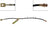 Dorman H620382 Brake Hydraulic Hose - Front Right