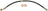 Dorman H620411 Brake Hydraulic Hose - Rear Right