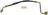 Dorman H620619 Brake Hydraulic Hose - Front Left
