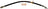 Dorman H620654 Brake Hydraulic Hose - Rear Left
