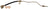 Dorman H620941 Brake Hydraulic Hose - Rear Left