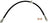 Dorman H621909 Brake Hydraulic Hose - Rear Left